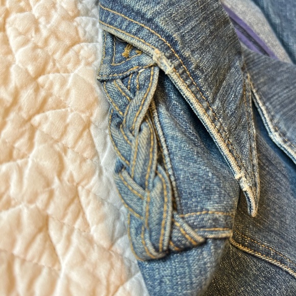 See by Chloé denim trench coat with braided belt - Picture 4 of 10